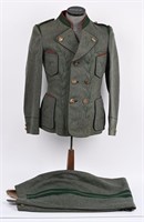 WWII ERA GERMAN HUNTING TUNIC & TROUSERS WW2