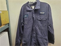 BIG BILL Workwear COVERALLS Mens Sz 48 #Flame