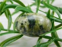 MOSS AGATE CABOCHON ROCK STONE LAPIDARY SPECIMEN