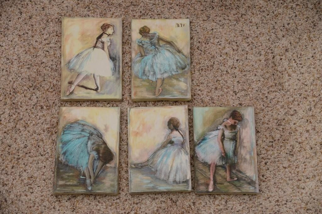 4X6 BALLERINA ART PANELS