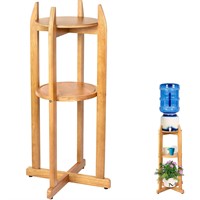 Natural Solid Wood Water Dispenser Floor Stand (32