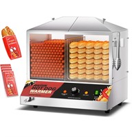 $240 Hot Dog Steamer Machine, 36L/38QT Electric