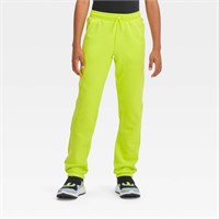 Boys' Fleece Joggers - All in Motion Lime XL