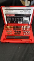 Craftsman tool box with 40 piece rethreading set