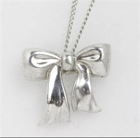 Tiffany & Co. Bow Necklace