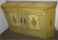 Entry/hallway table with underneath storage.