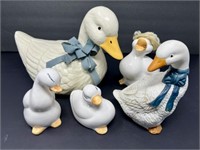Ceramic Ducks Geese Figurines