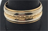 14k Gold Artcarved Men's Ring / Band