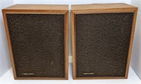 Pair Radio Shack MC-500 Speakers. 11-3/4"H x 9"L