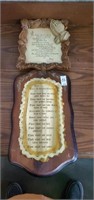 Lord's prayer, And Ten Commandments wall Hangings