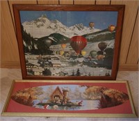 2pc Framed Puzzles