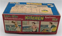 (DD) Little Miss kitchen appliance set, miniature