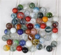(56) Assorted Marbles