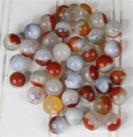 (38) Assorted Marbles