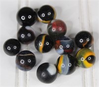 (12) Assorted Marbles