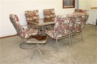 Patio Set- Dining Table, 6 Chairs & Side Table