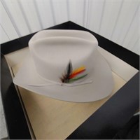 Grey Stetson Hat