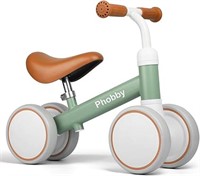 Phobby Baby Balance Bike, 4 Wheels Toddler Balance