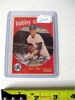 1959 Topps Card #222 Bobby Shantz