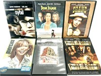 35 DVD films action, comédie, romance, drame, etc.