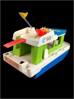 Vintage Fisher Price Happy Houseboat Toy
