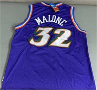 NWT Karl Malone Utah Jazz NBA Basketball Jersey