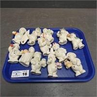 (12) Months Lenox Snowmen Figurines