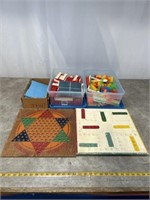 Vintage board games, American Bricks, and