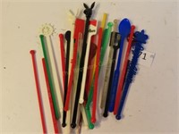 Lot of Swizzle Sticks