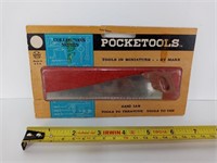 Vintage Marx Pocketools Handsaw