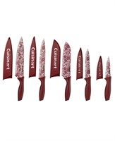 $40 Cuisinart Stainless Steel Burgundy Lace Set