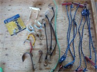 Different Types of Hooks, Tie Downs, and Bungees
