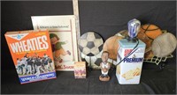 Sports Memorabilia, Signs, Light & More