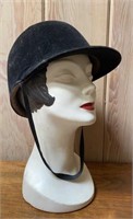 Ladies Equestrian Riding Hat With Mannequin