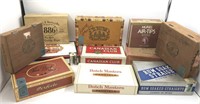 11 CIGAR BOXES