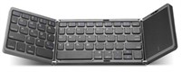 mini tri-fold keyboard with trackpad wireless blue