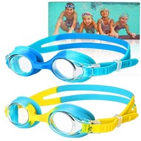 Kids Swimming Goggles, (2 Pack) Swimming Goggles f