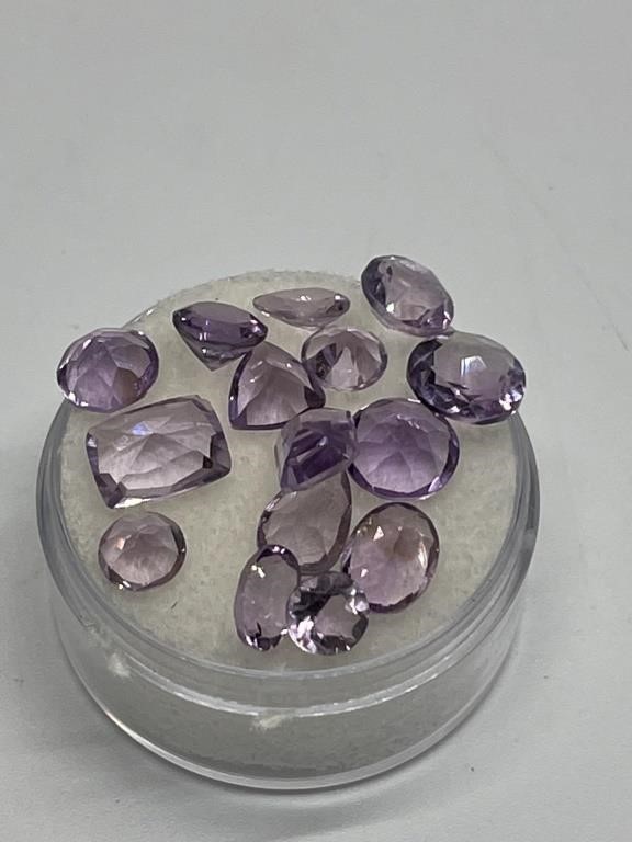 10.25 CTS Amethyst Loose Gemstones