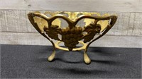 Brass Bowl Stand 8" Daimeter X 4.5" Tall