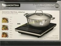 TRAMONTINA $130 RETAIL INDUCTION COOKING SYSTEM