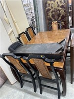 7pc oriental dinning room set