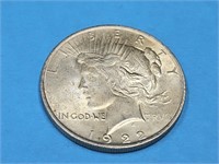 1922 Peace Silver Dollar  Coin     UNC?
