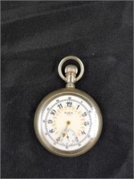 Elgin Fancy Dial Gold Decorated Pocket Watch