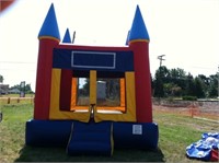 Castle Inflatable Bouncer Includes Blower 15x15