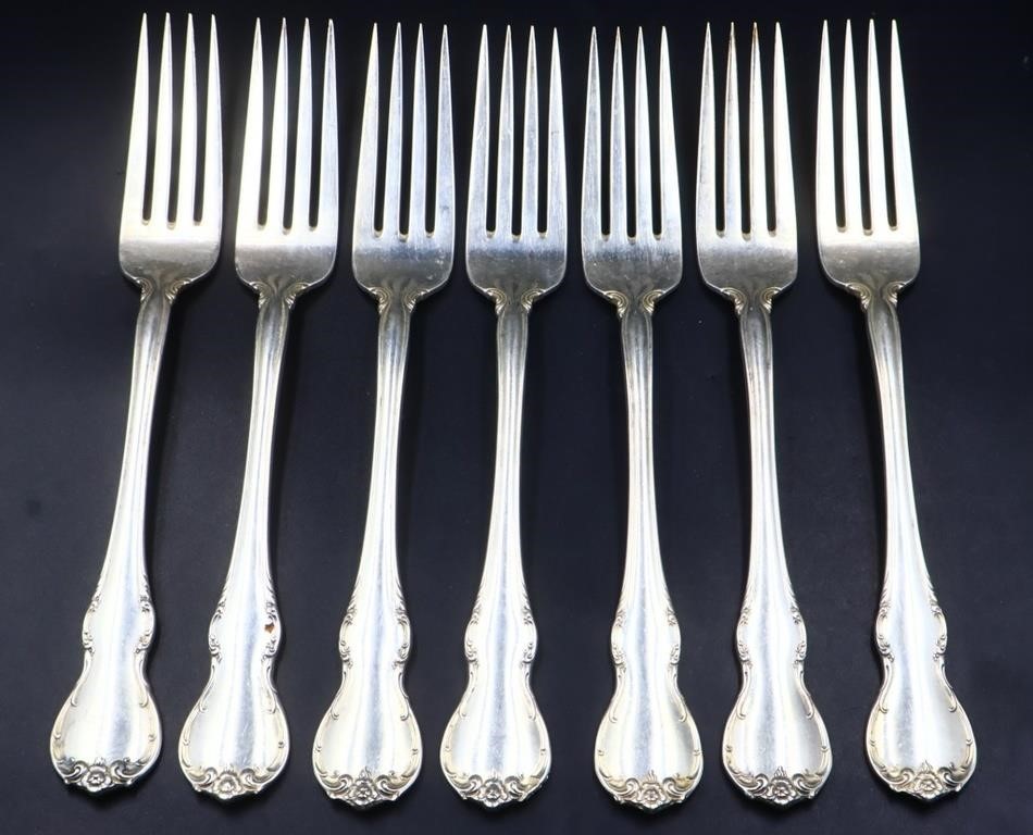 12.3oz Towle French Provincial sterling forks