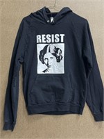Black Resist Princess Leia hoodie