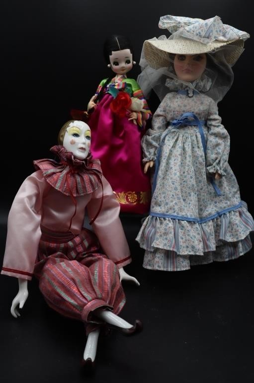 3 Pcs Dolls