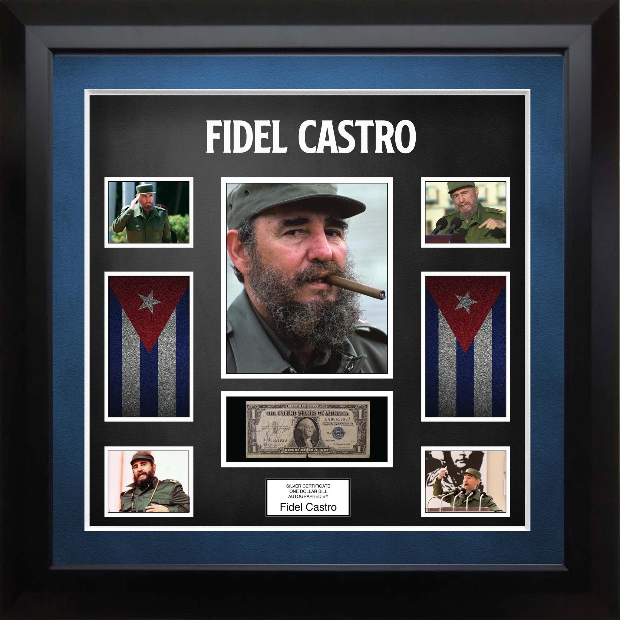 Cuban revolutionary and politician Fidel Castro si