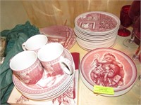 Assorted Dinnerware Items Incl. Spode, Wedgwood