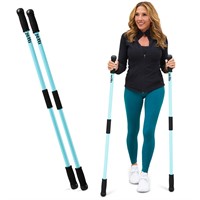 Perfectly Weighted Walking Poles Transform Walk i